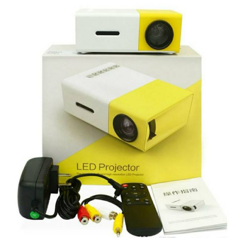 LCD Projector mini YG 300 LED