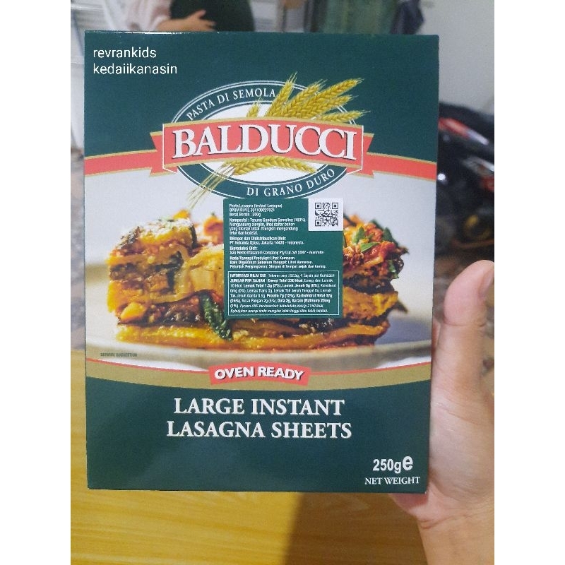 

balducci lasagna instant