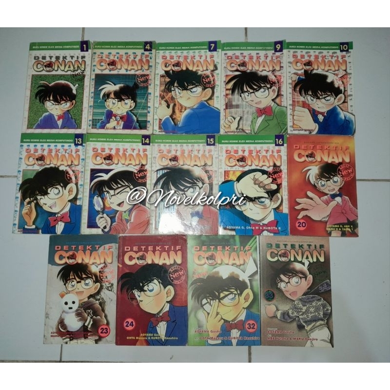 Komik SET 14 Buku Detektif Conan Spesial