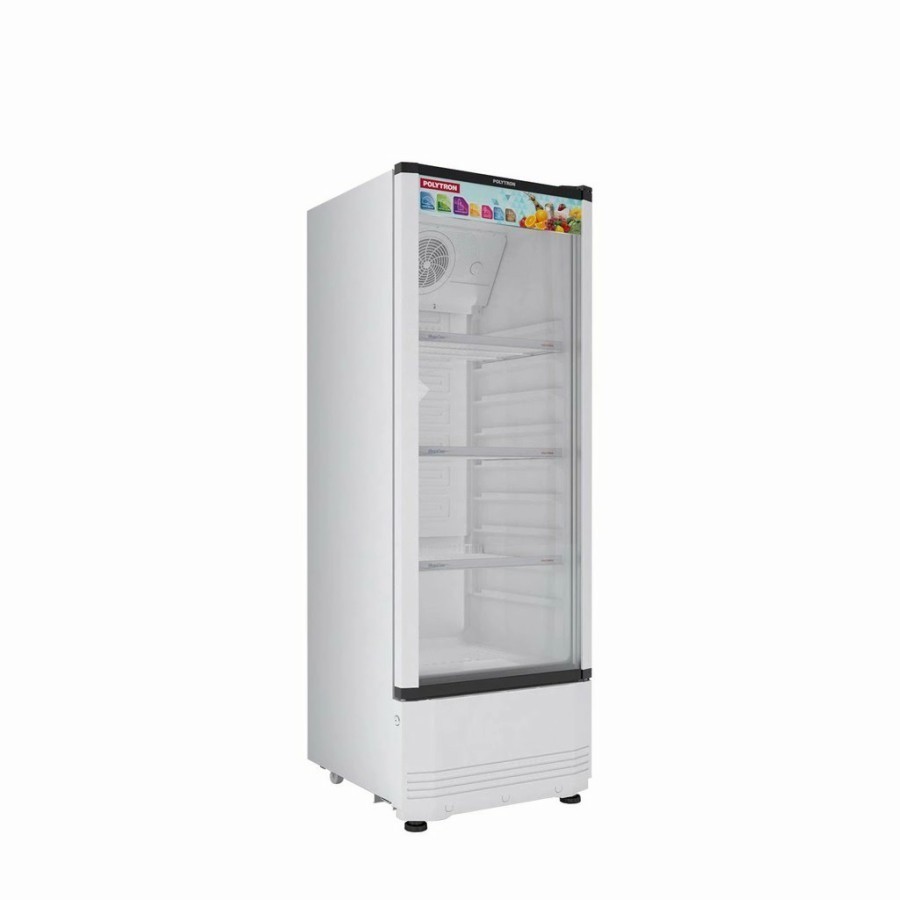 POLYTRON SHOWCASE 1 PINTU 140 LITER 3 RAK SCN 140X