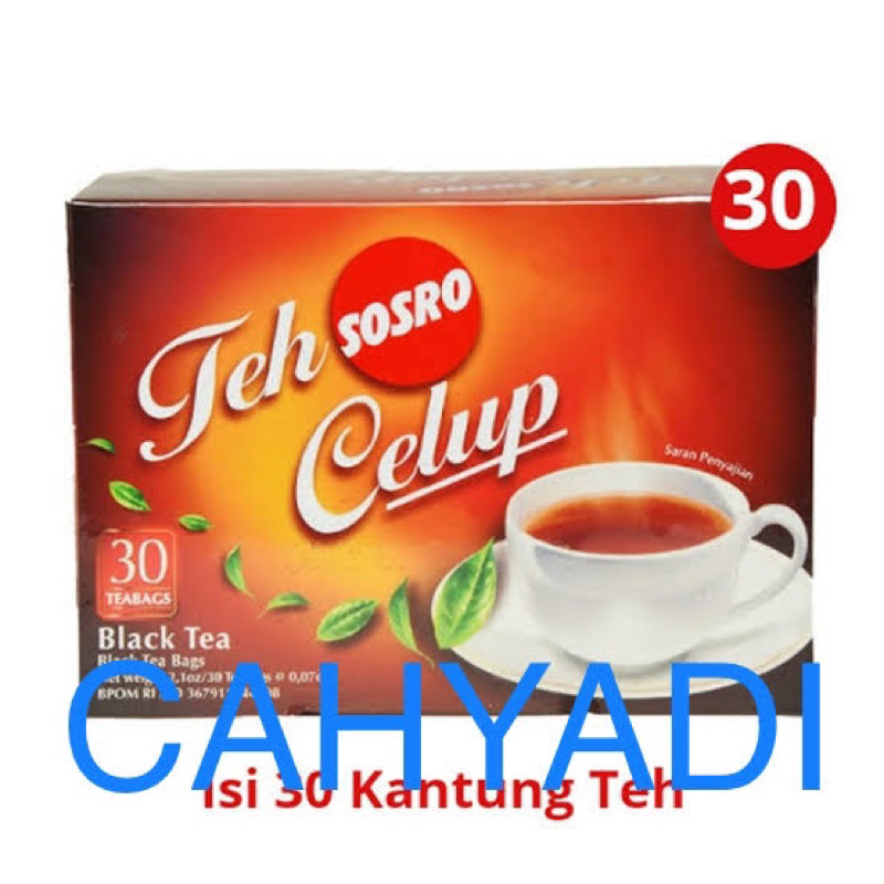 

Teh Sosro Celup 30’s