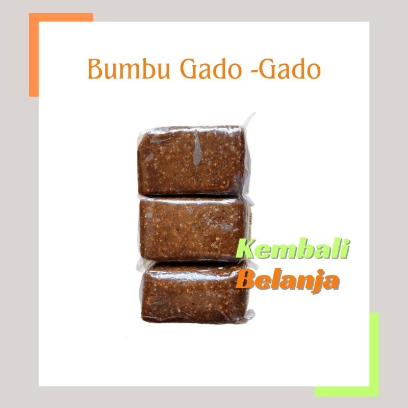 

Bumbu Gado-Gado Enak 250 Gram/ Bumbu Gado-Gado Praktis/ Bumbu Kacang/ Bumbu Sambal Kacang/ Bumbu Praktis