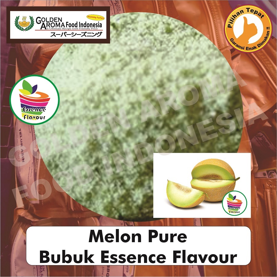 

Bubuk Melon Pure Efe 1/2 Kg Essen Flavor Ekstrak Murni 500Gr Tanpa Gula Flavour Essence Flavour Esen