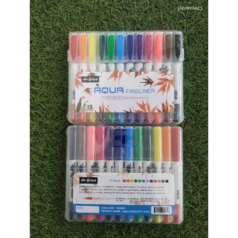 

DG Aqua Fineliner/Marker Set 12/Spidol Gambar/spidol fine liner