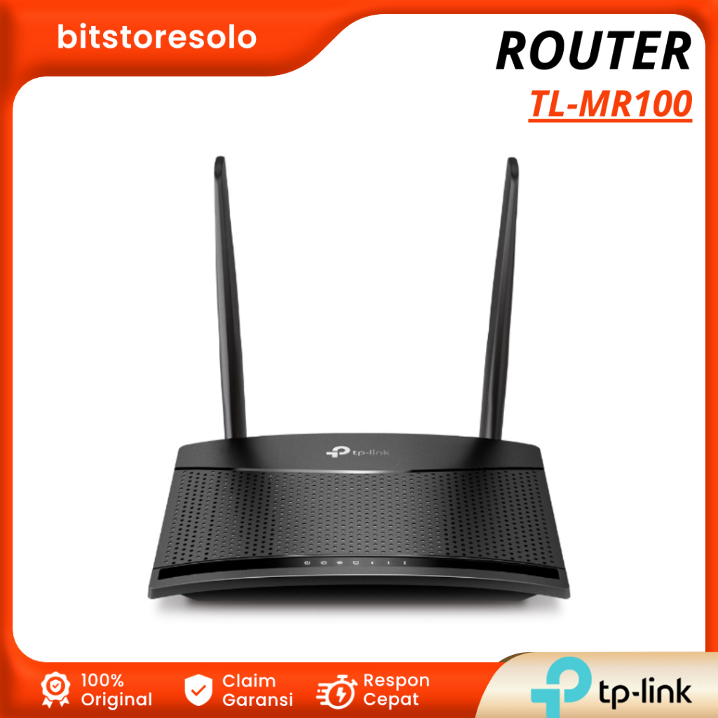 ROUTER WIFI WIRELESS SIM CARD 4G ALL OPERATOR TP LINK TL-MR100