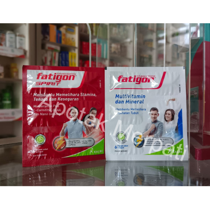 FATIGON TABLET DAN FATIGON SPIRIT 6 KAPLET