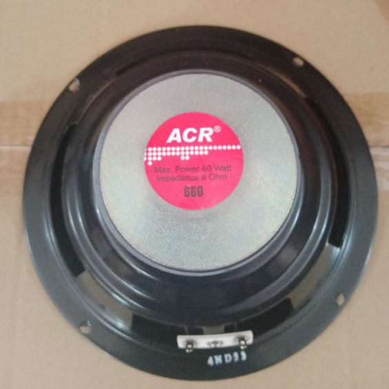 Speaker 6 inch Acr 660 wofer original acr