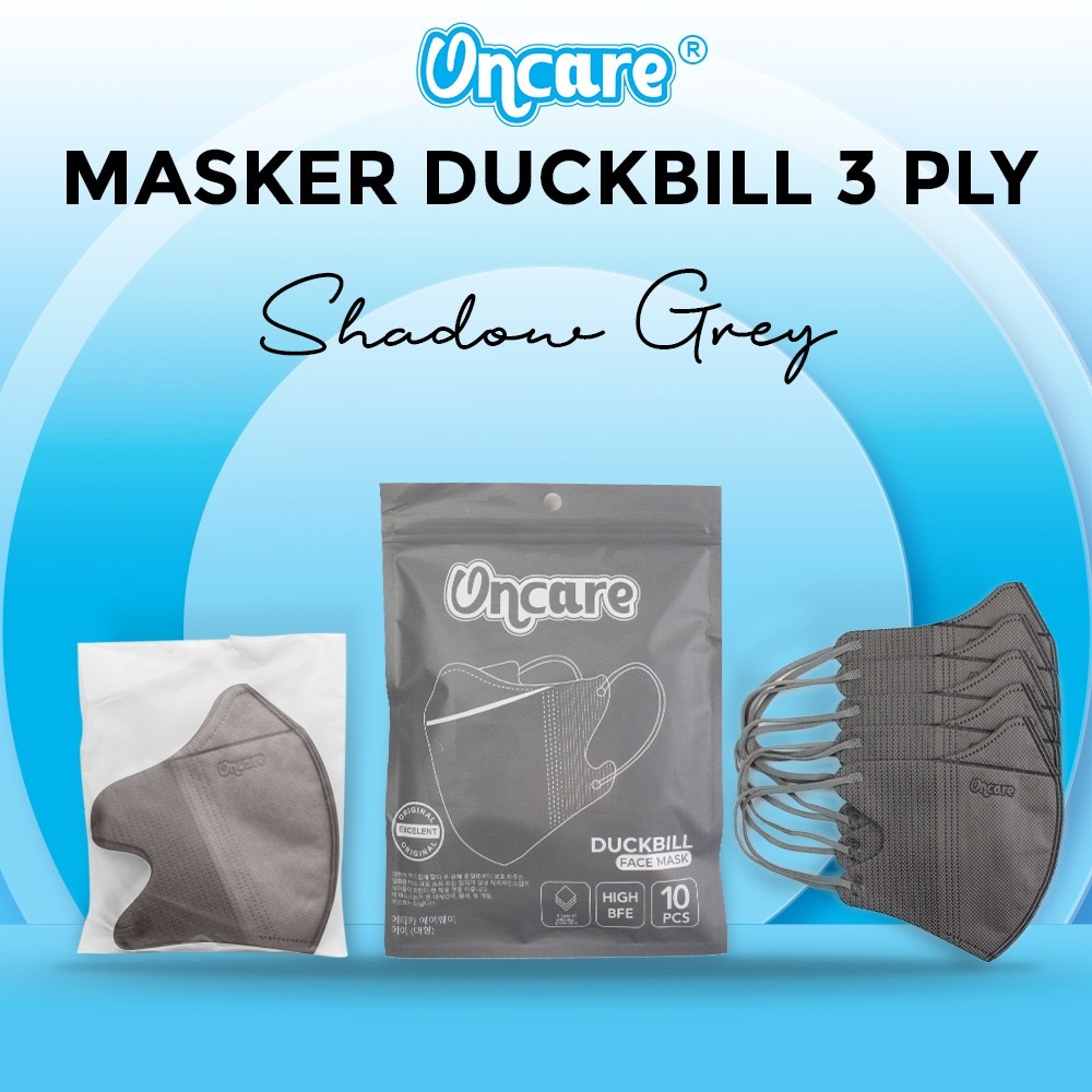MASKER DUCKBILL ONCARE PREMIUM 1Pack Isi 10 Pcs Dewasa Warna Warni Face Mask Duck Bill Earloop