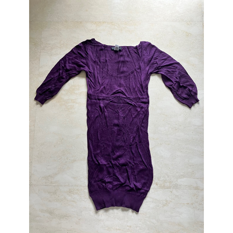 mango knit dress size s