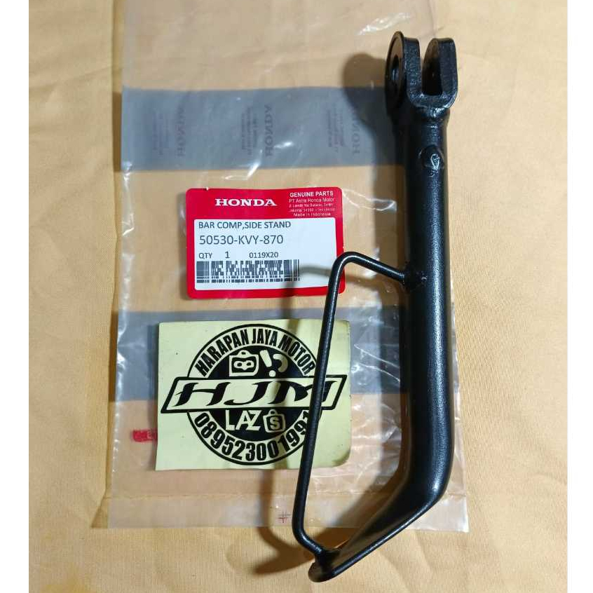 STANDAR SAMPING BAR COMP SIDE STAND HONDA BEAT KARBU 50530 KVY 870 ORIGINAL LOSEPACK