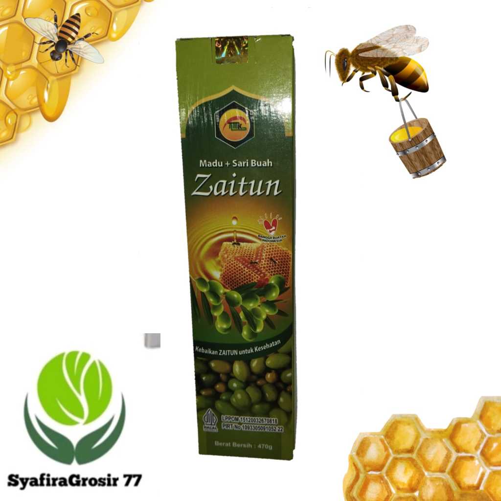 

AMK Madu +Sari Buah Zaitun 470g