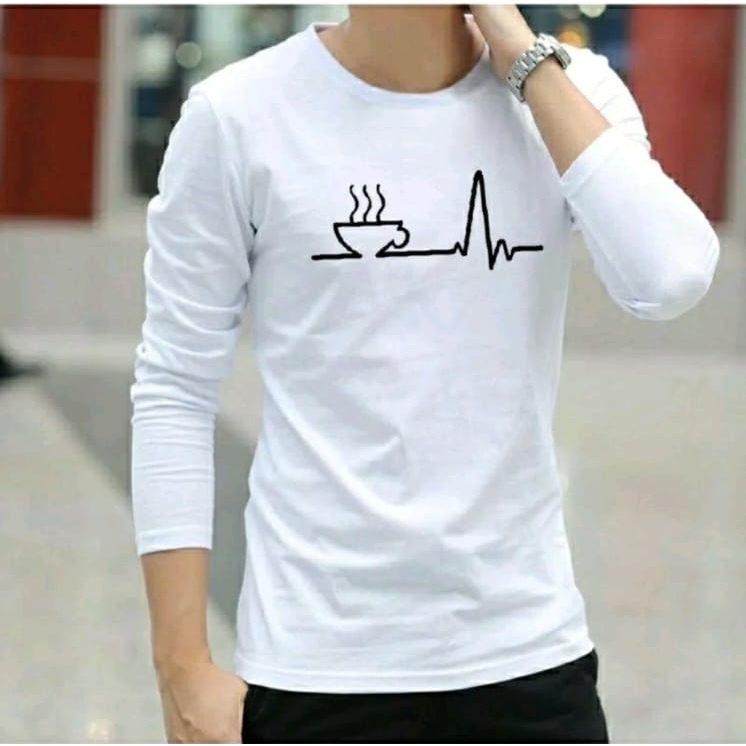 Bisa COD Sweater Keren Promo Sale Kaos Pria kekinian Monitor Kopi baju Unisex Cowok Terbaru Sweter Pria Distro Crewneck Pria Kasual Terlaris Kaos Pria Lengan Panjang Sweter Remaja Dewasa Kaos Oblong Murah