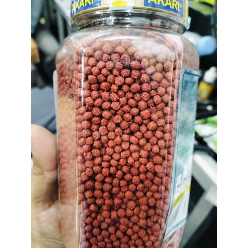 Akari AA SUPER RED 300GR Makanan Ikan Koi Koki