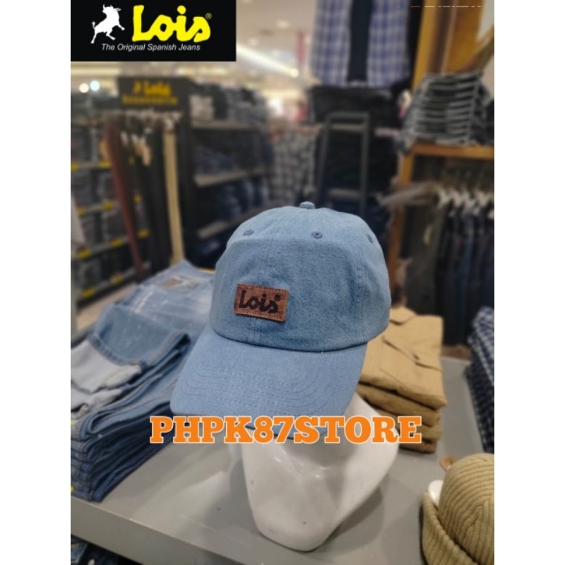 Topi pria merek Lois jeans