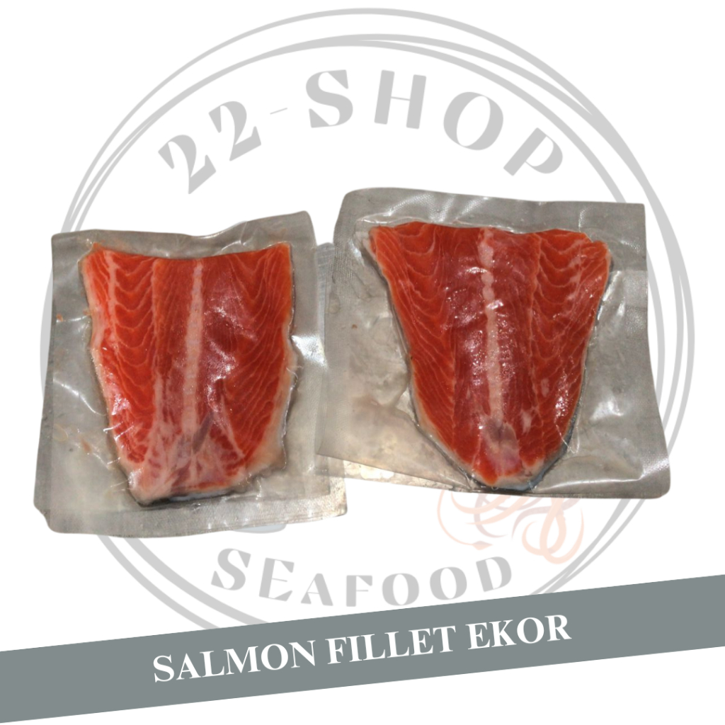 

Salmon Fillet Ekor Norway / Salmon Tail Atlantic / Kualitas Premium