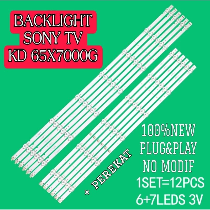 LAMPU LED BL BACKLIGHT TV SONY KD65X7000G KD-65X7000G 65X7000G