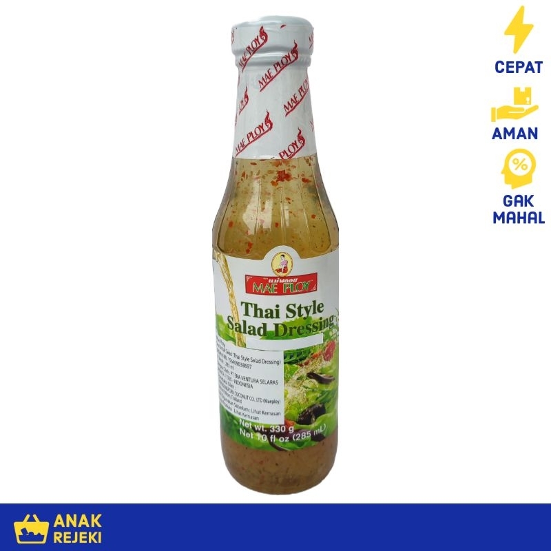 

Mae Ploy Thai Style Salad Dressing 330gr - Saus Maeploy Thailand 285ml