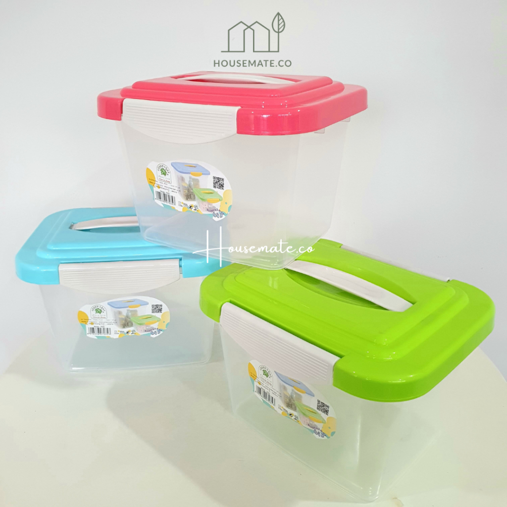 Goodie Bag Tempat Souvenir Ulang Tahun / Mini Container Nicole Box 4 Liter Kotak Serbaguna