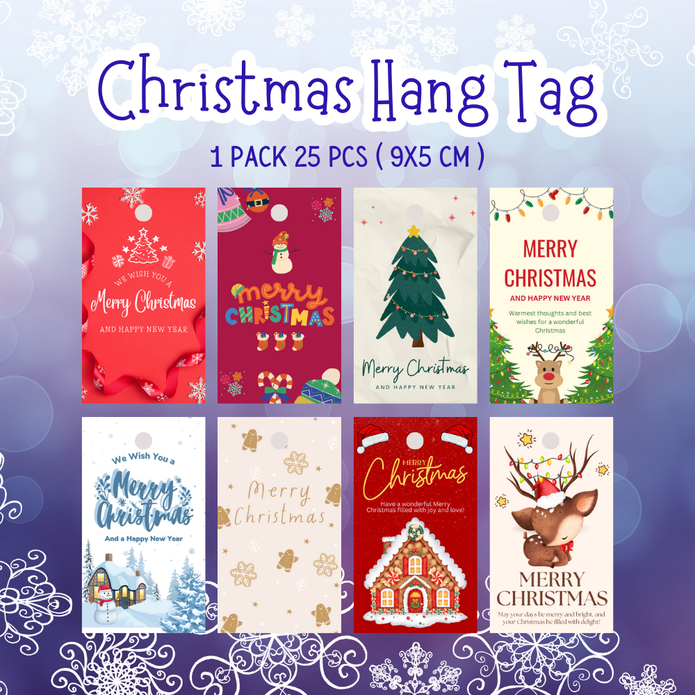 

Hang Tag Christmas Kartu Ucapan Natal
