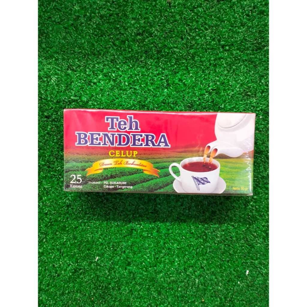 

teh bendera isi 25 kantong tea bag