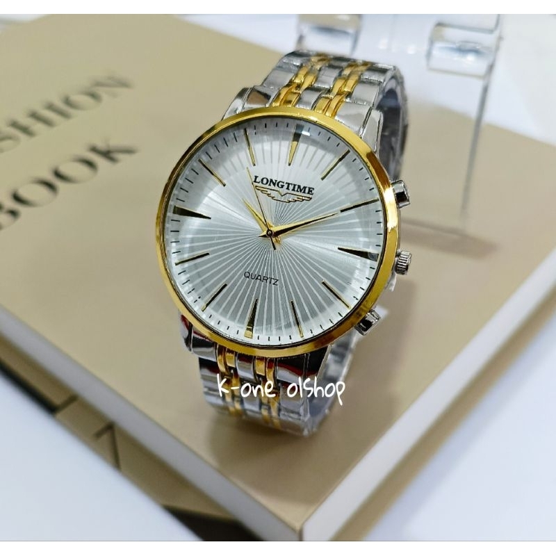 LONGTIME NEW 880 JAM TANGAN PRIA ANALOG RANTAI SIMPLE  ELEGAN