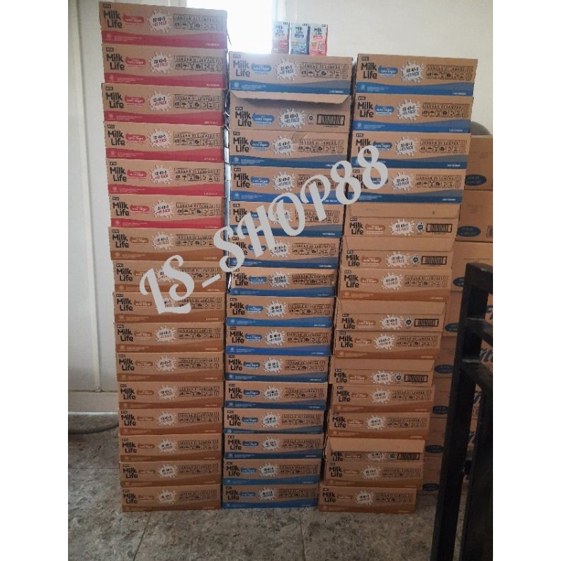 ️✔️✔️ Susu UHT Milk Life 115ml ( isi 40+5) Edisi BT21 gas !!