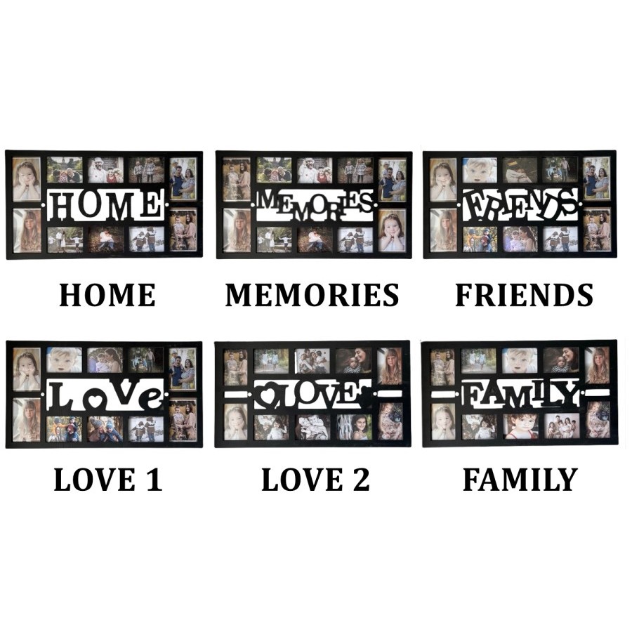 Bingkai Foto Tempel Dinding Tanpa Paku Estetik Frame Foto Pigura Figura Photo Besar Minimalis