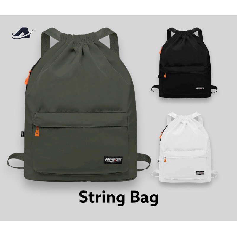 Tas Serut Sekolah /Tas Serut STRINGBAG /Tas serut Polos