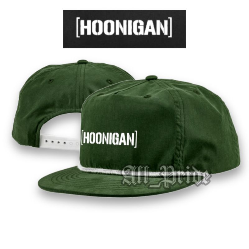 Topi Snapback Classic HOONIGAN | Rope Hat Snapback Oldskool Casual Vintage Pria Wanita