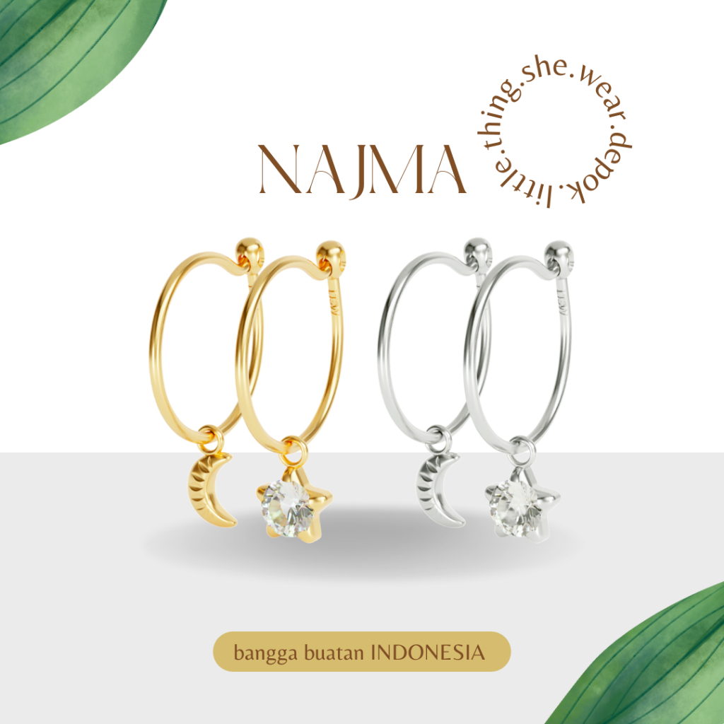 Littlethingshewear Loop Hoop Najma Swarovski