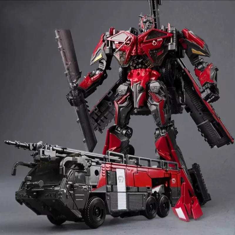 Mainan Robot Transformers Deformation Baiwei BMB TW1024 Sentinel Prime MERAH / FIGUR MAINAN ANAK TRA