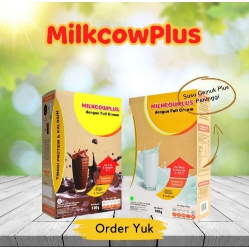 

Susu Gemuk Badan Milkcow MilkcowPlus Kemasan 500 gram