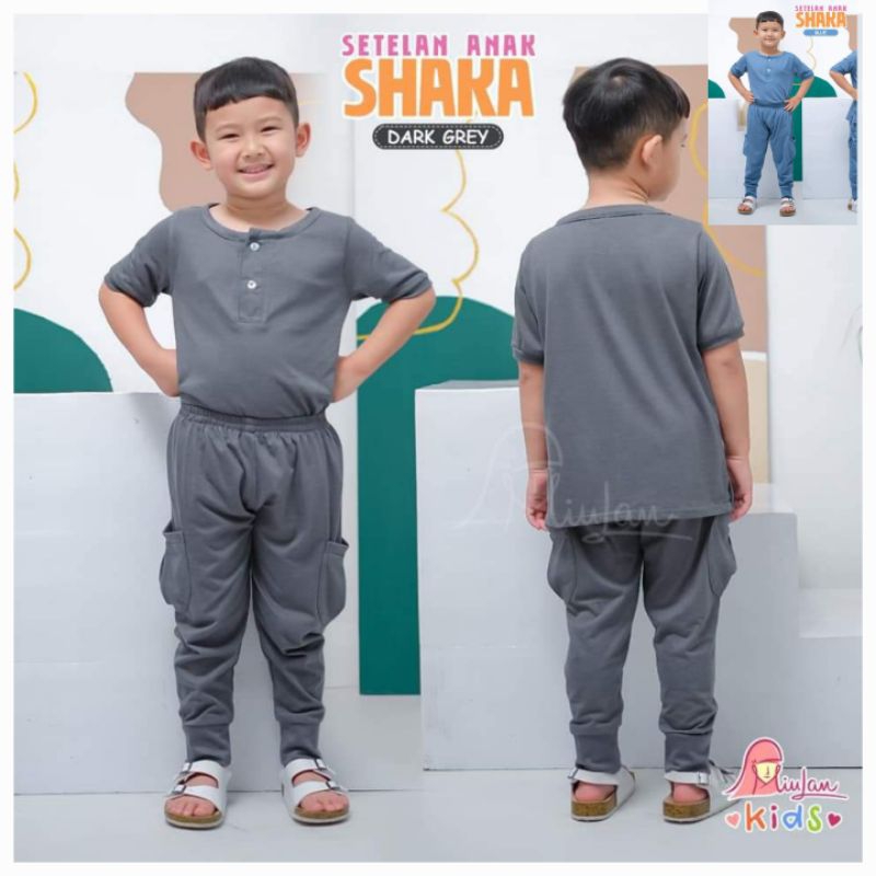 Setelan Anak Shaka by Miulan kids
