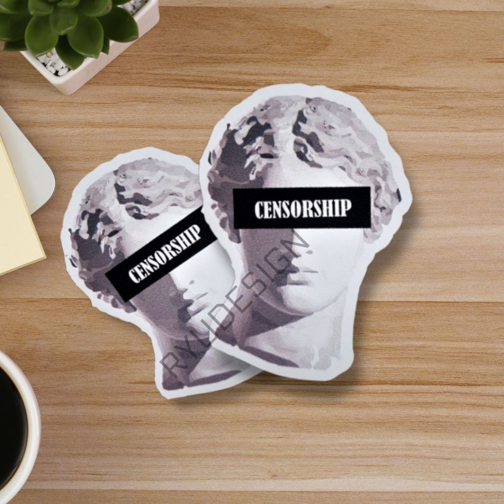 

Sticker Greek God Censorship Dewa Yunani Sensor Aesthetic