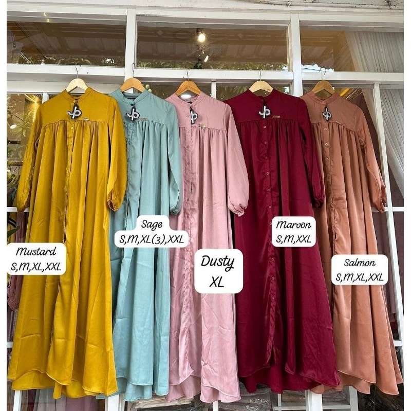 LISA DRESS BY JOURNEY SCARVES ORIGINAL| GAMIS TERBARU JOURNEY SCARVES