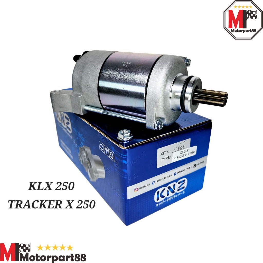 DINAMO STARTER STATER ASSY KLX250 KLX 250 TRACKER X 250  KNZ