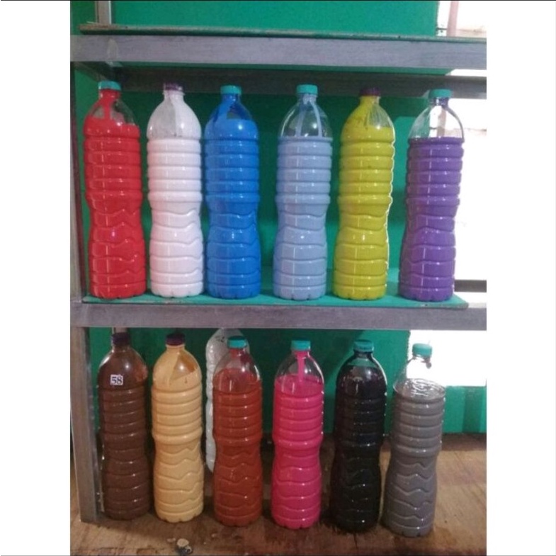 

12.12 Flash Sale cat akrilik glossy lukis kanvas / mural 1,5kg !!!