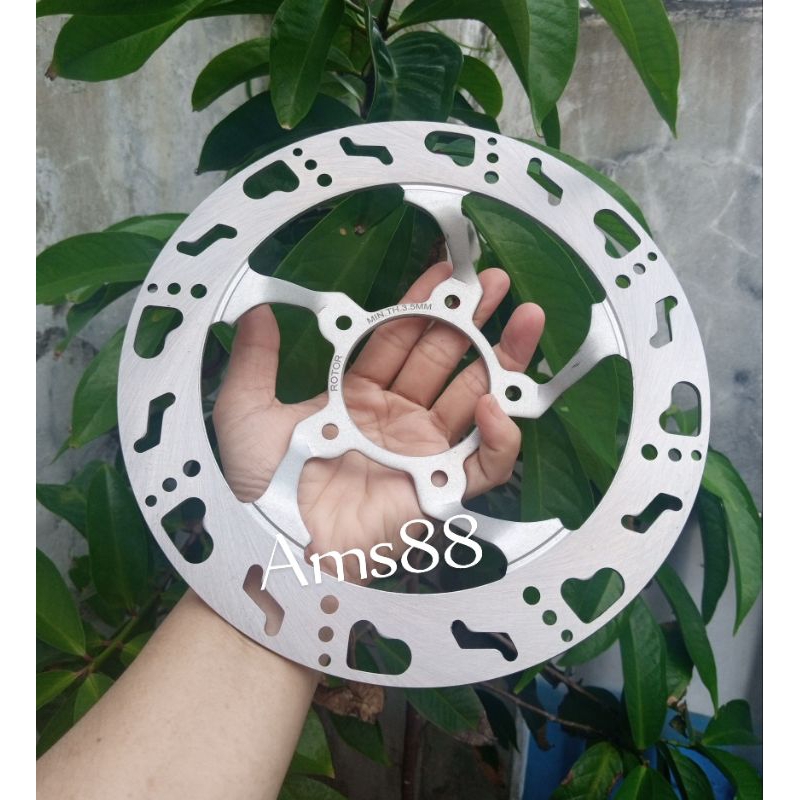 PIRINGAN CAKRAM DISC SUNSTAR 220MM WAVE PIRINGAN SUPRA X LAMA LUBANG 5 DISC PIRINGAN CAKRAM DEPAN SU