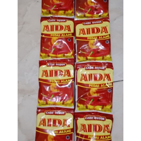 

Cabe bubuk Aida / Cabe giling aida sachet 25 gram