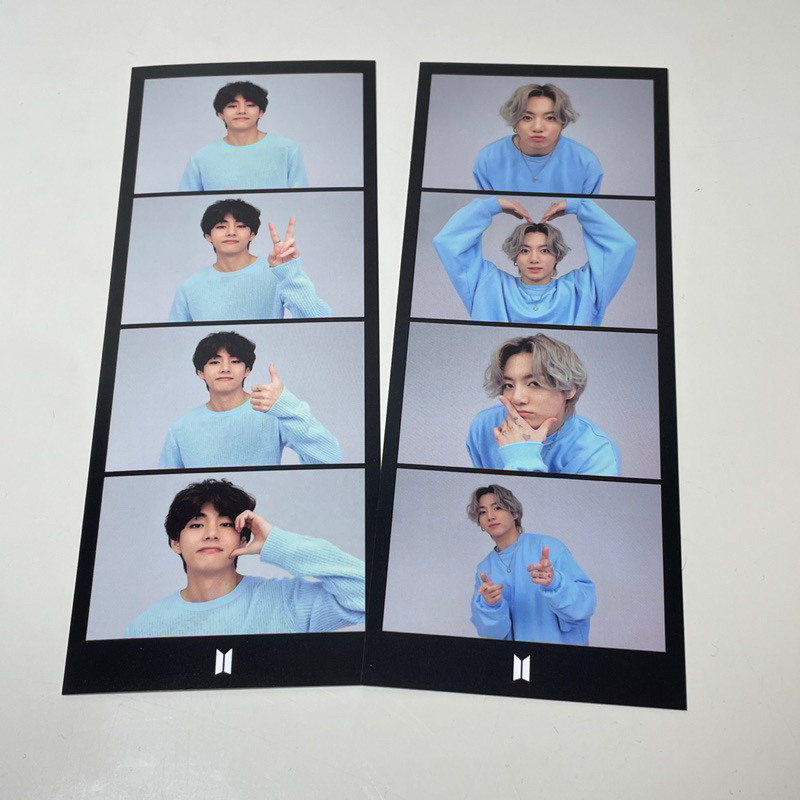 Photostrip BTS Festa 2021 V JK Taehyung Jungkook
