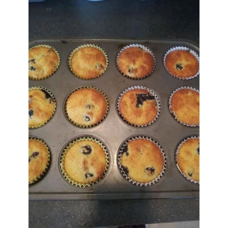 

muffins kismis n almond