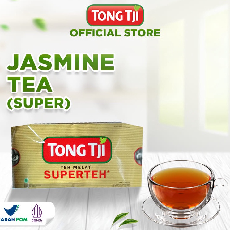 

HGXC3436 Ready Stok Tong Tji Super Jasmine Tea 1 pack isi 250 gram ( Teh Seduh / Loose Tea )