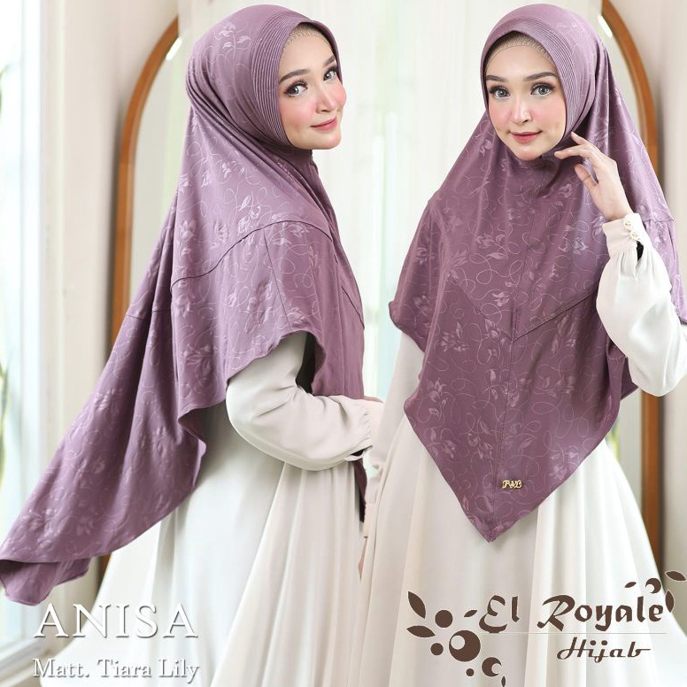 ☛ Keburu Kehabisan HIJAB INSTAN KHIMAR SYAR'I ANISA ORI EL ROYALE Serba Murah