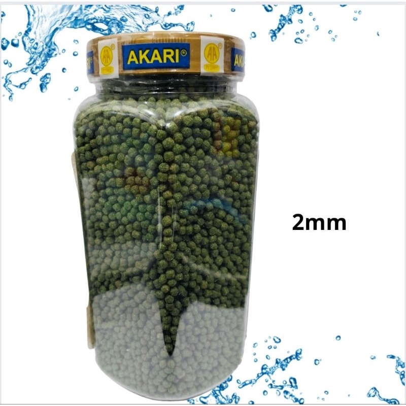 Makanan Ikan Koi Koki AKARI AA SPIRULINA 300GR