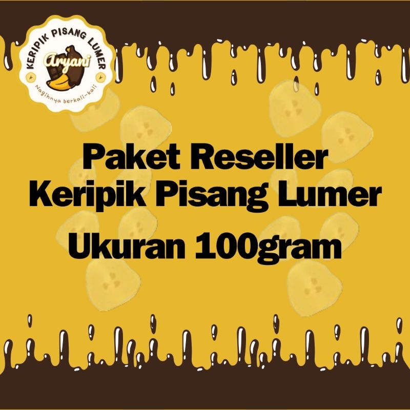 

PAKET RESELLER ARYANI KERIPIK PISANG LUMER