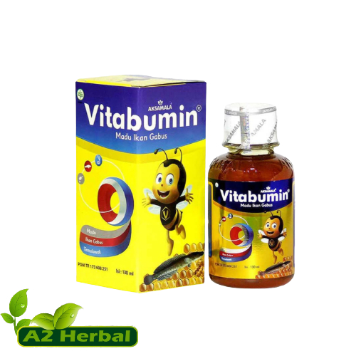 Vitabumin | Madu Penambah Nafsu Makan Anak | Madu Ikan Gabus | Madu Anak Vitabumin