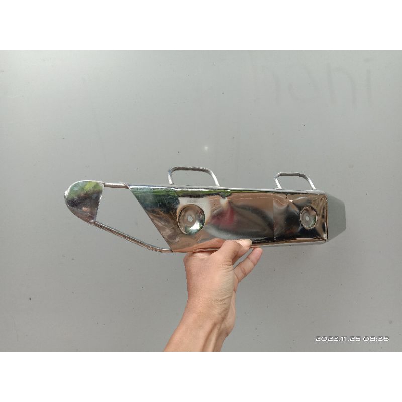 Tameng Cover Knalpot SCORPIO Z Untuk Knalpot SCORPIO Original