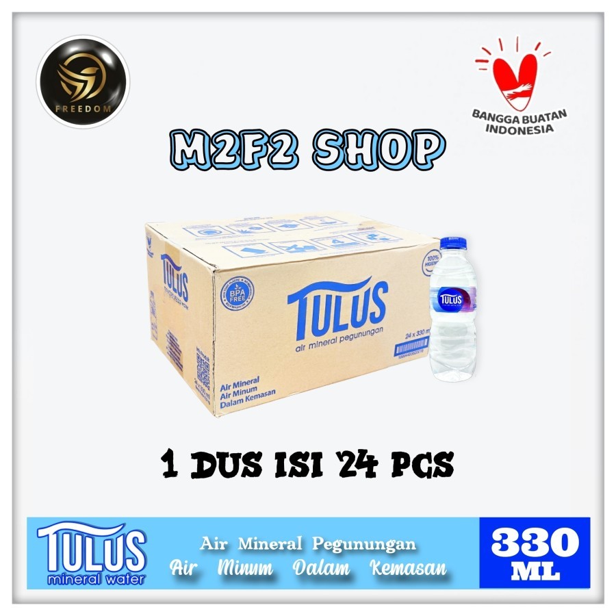 

Air Mineral TULUS pH8 Mini Botol Plastik Pet - 330 ml (Kemasan Karton)