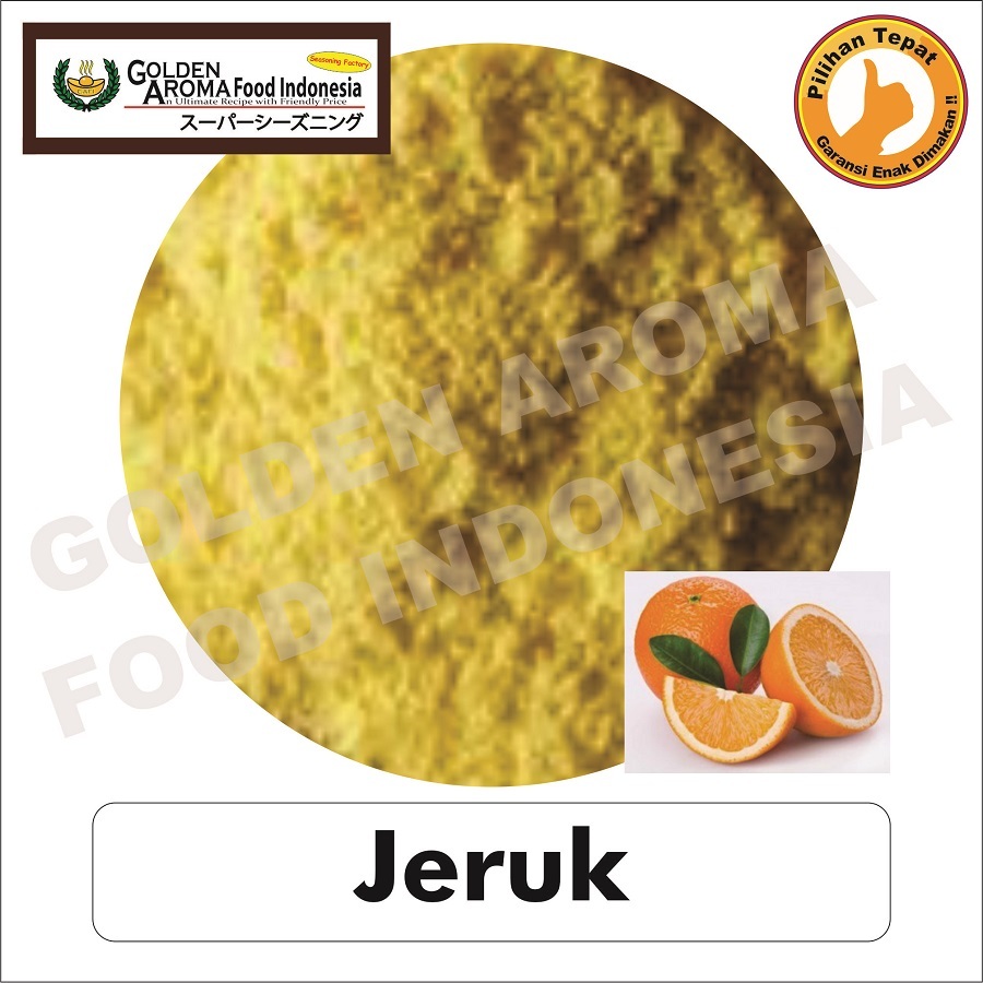 

Bubuk Tabur Jeruk 250gr Perasa makanan minuman kue puding susu Murah Enak Orange Seasoning Powder