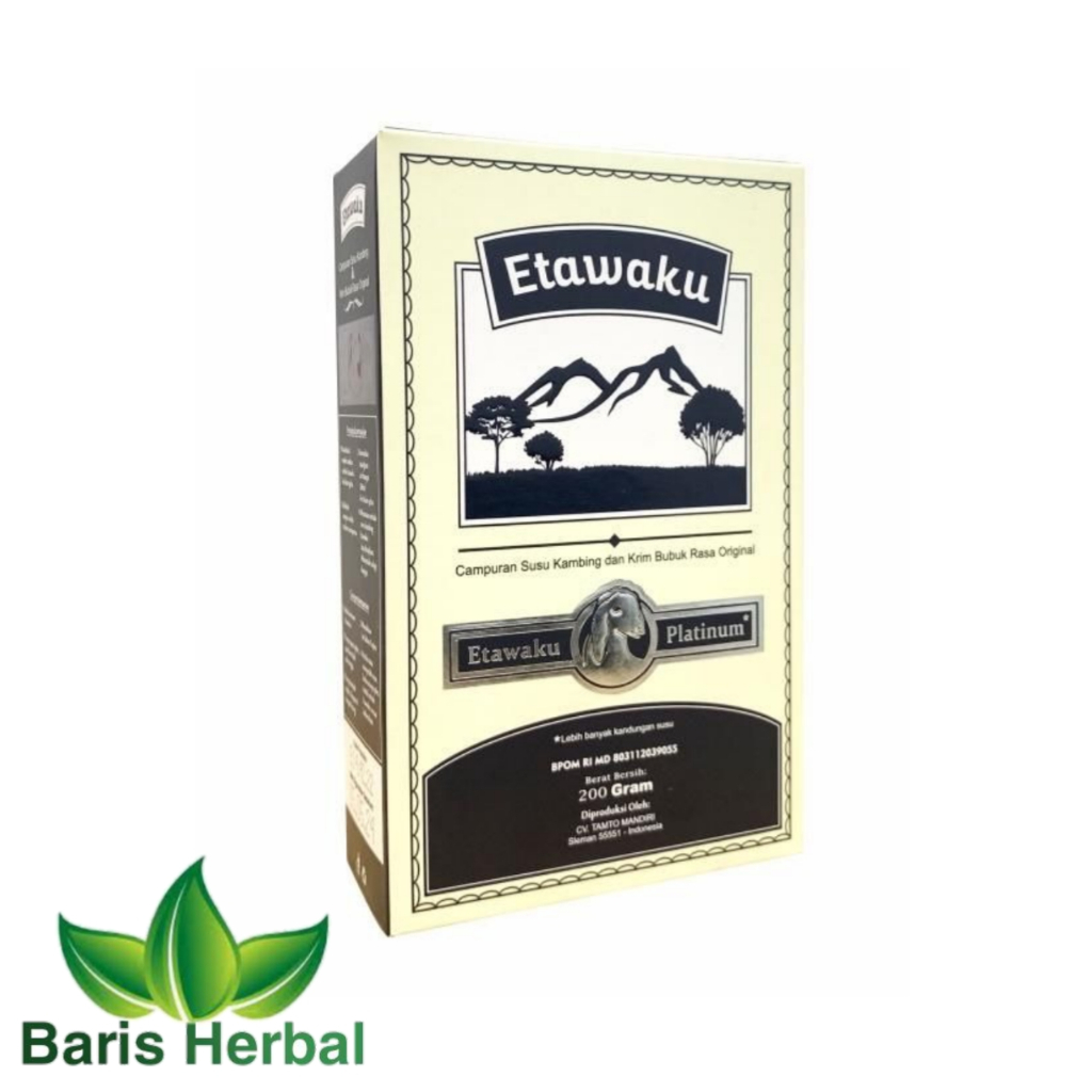 Etawaku Platinum | Susu Kambing Etawa Bubuk | Susu Etawaku Platinum Original 200 gr